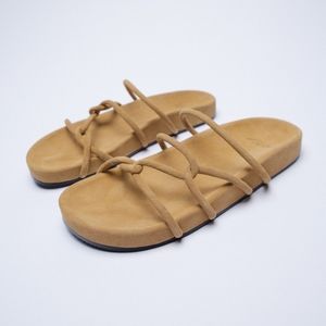 Zara Suede Sandals